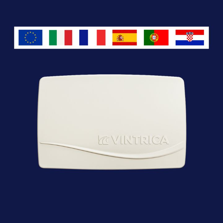 vintrica Mautbox an der Windschutzscheibe