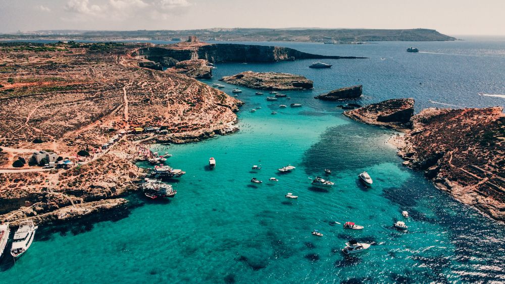 Bucht auf Malta