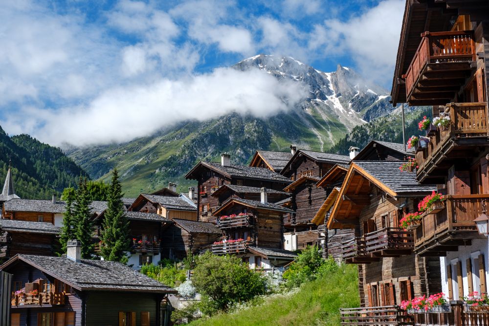 Häuser in der Schweiz