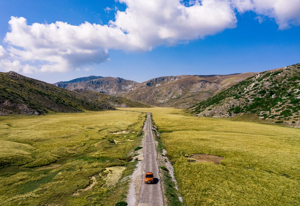 Road in North Macedonia