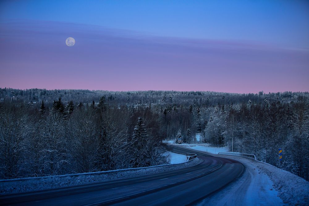 Road in Sweden