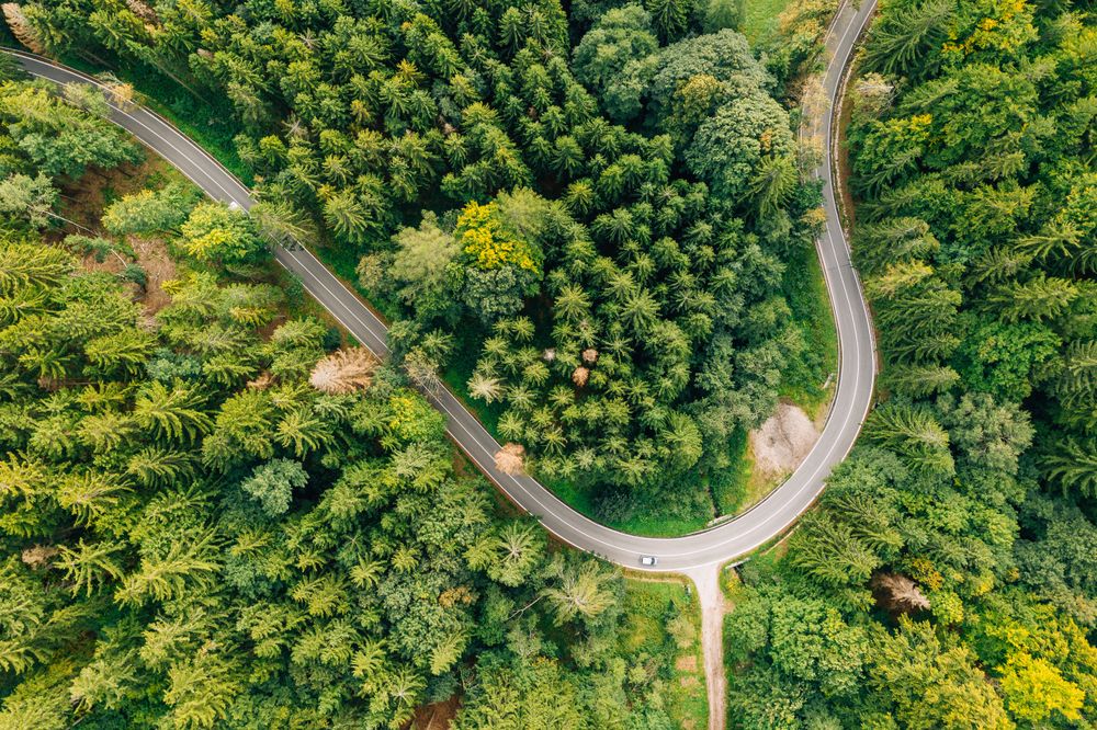 Road in the Czech Republic