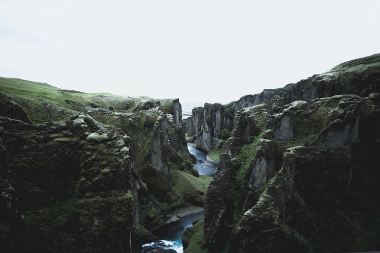 Gorge in Iceland