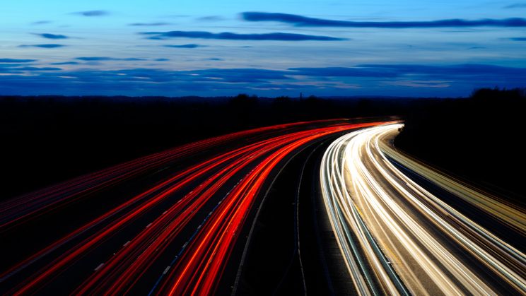 luci dell'autostrada