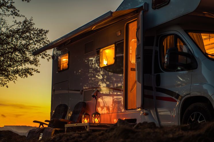 Sunset camper