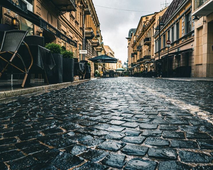 Road in Lithuania