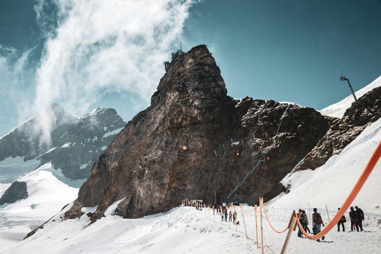 Mountain in the Swiss Alps