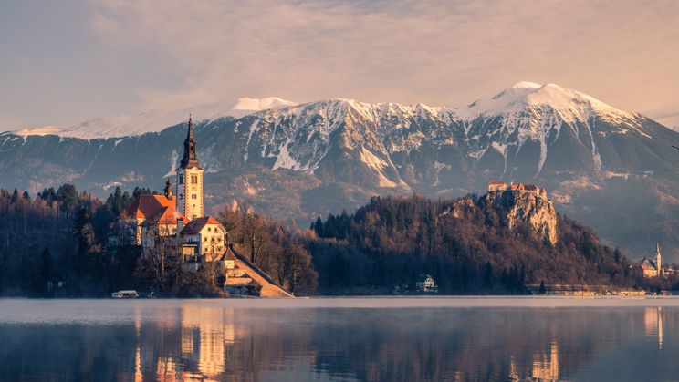 Lake Bled, Slowenien