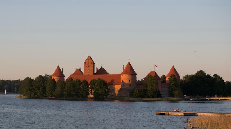 Trakai Castle in Lithuania