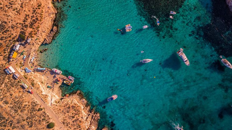 Beach in Malta