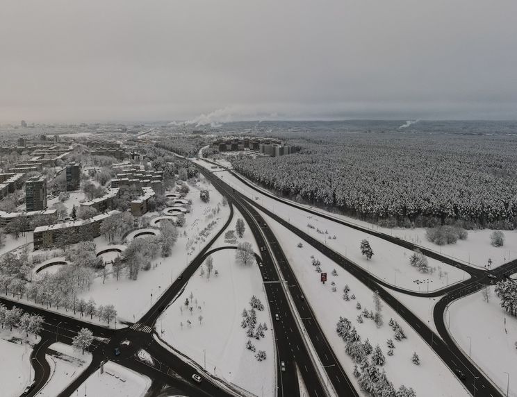 Road in Lithuania