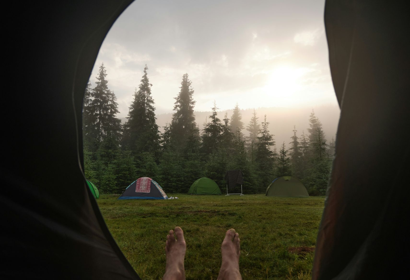 Camping in Rumänien