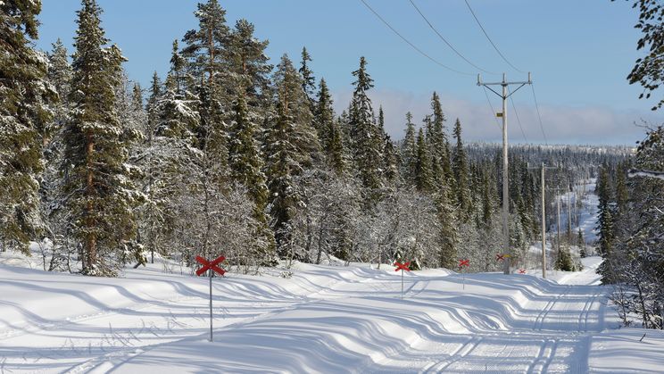 Skigebiet Schweden